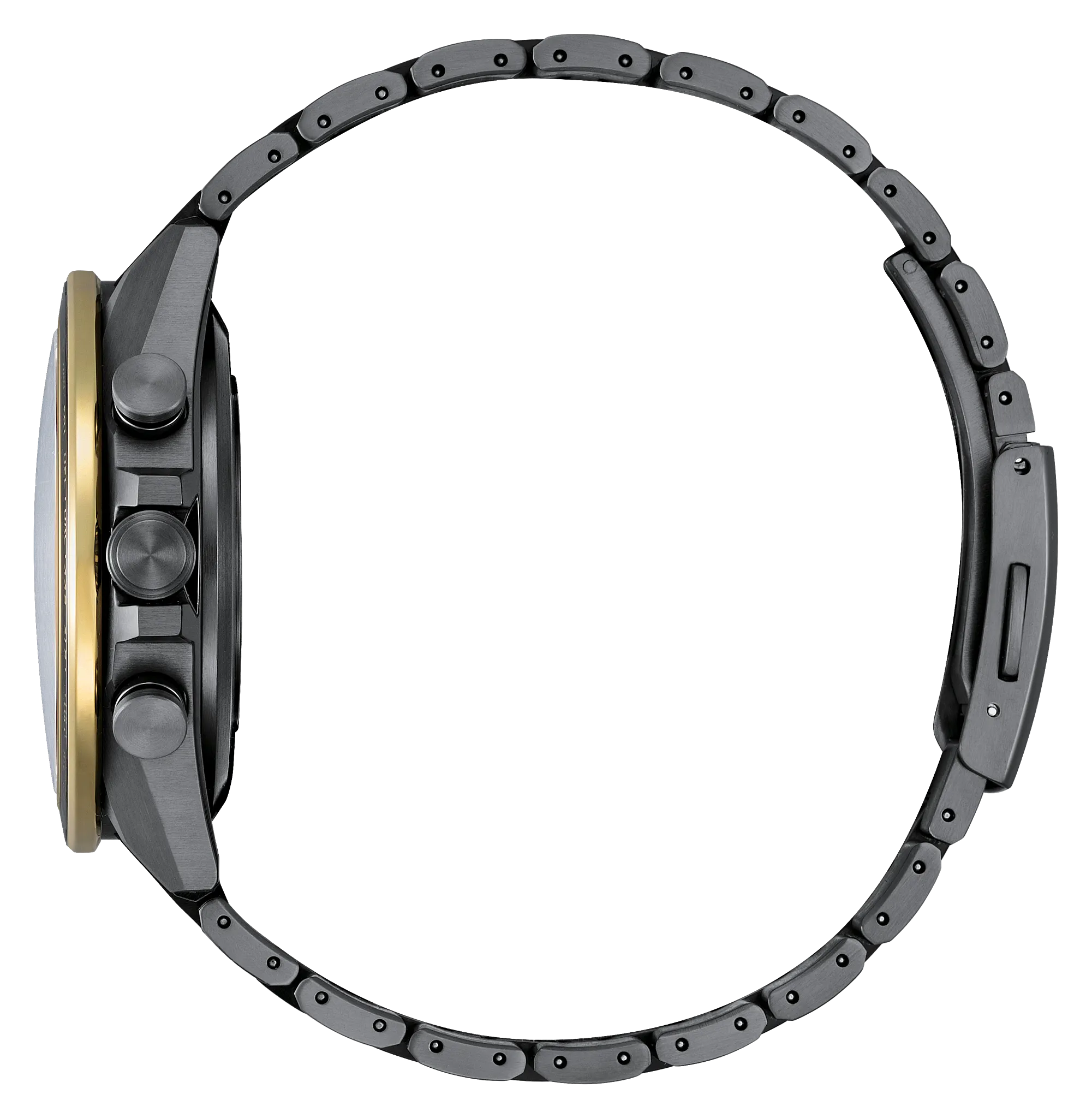 ATTESA LIGHT in BLACK Black Dial Super Titanium with DLC Coating